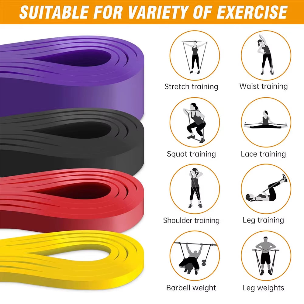 Resistance Bands, Exercise Bands Pull up Assist Bands Powerlifting Bands for Men and Women Fitness Training,Home Workouts