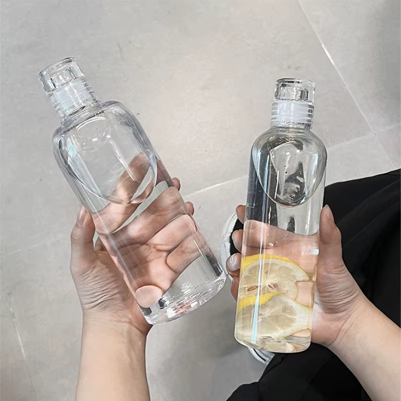 300-1000ML Glass Water Bottle Large Capacity Multi-Function Creative Simple Milk Cup Portable Transparent Outdoor Sports Bottle